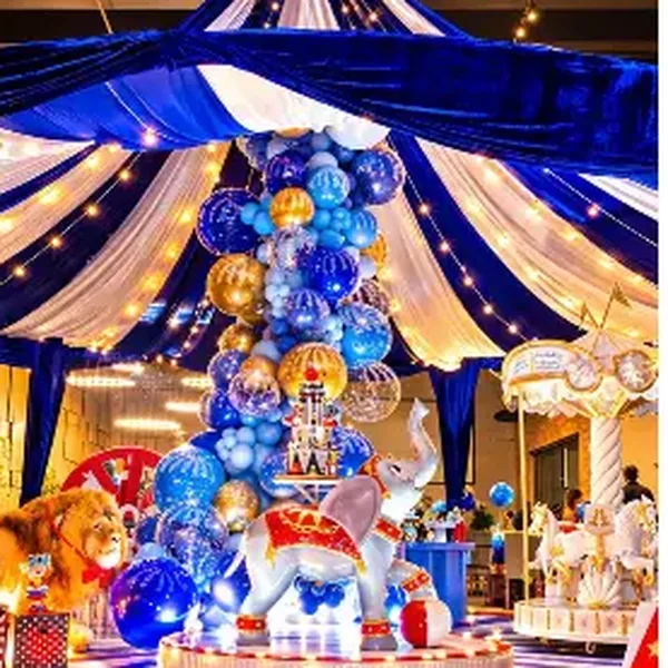 Decoração de festa infantil publicada no Instagram da Tati Pini Decor 4